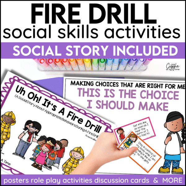 fire safety drills procedures social skills