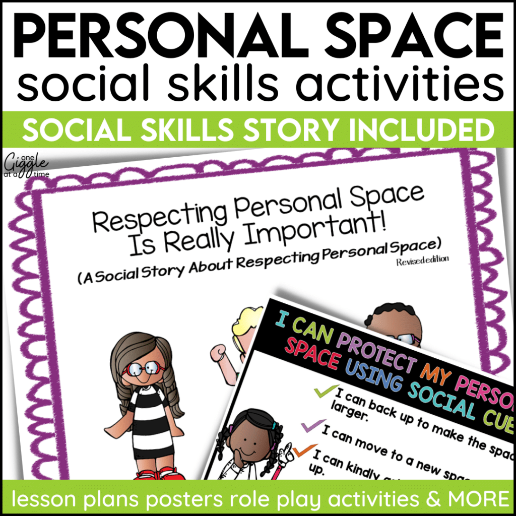 Personal Space Hands To Self Social Story Visuals Worksheets Self ...