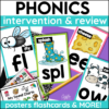 phonics intervention posters and flashcards