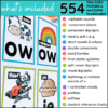 phonics intervention posters and flashcards