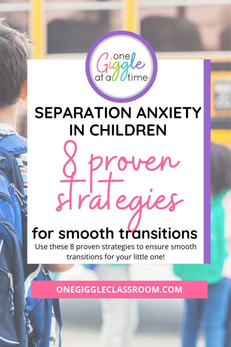 Separation Anxiety in Children: 8 PROVEN Strategies for Smooth Transitions