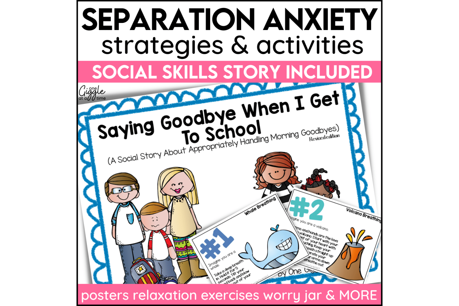 separation anxiety in children social skills story and activities