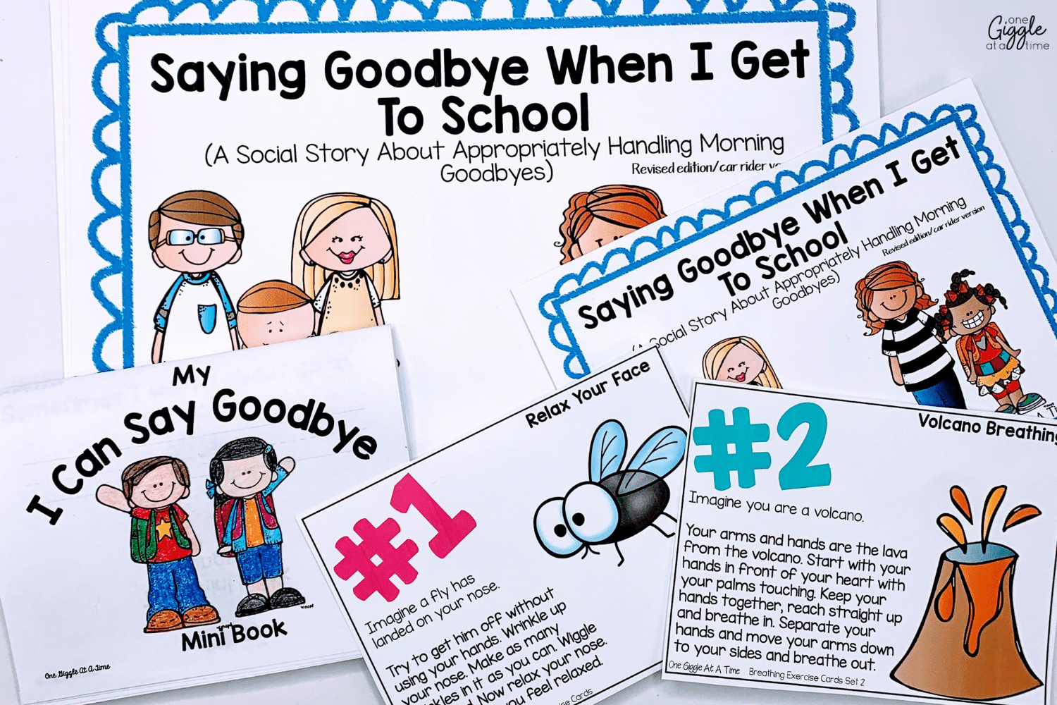 social skills story about handling morning goodbyes