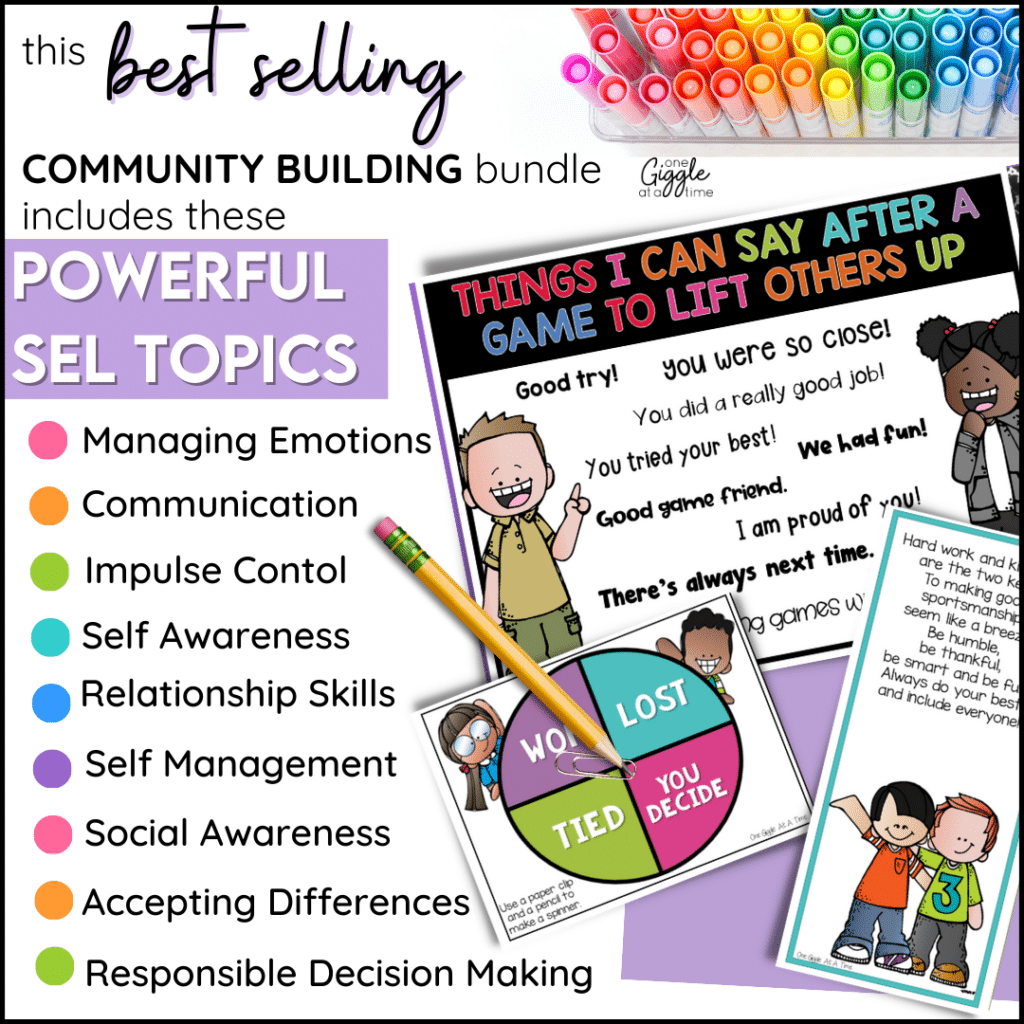 community building social skills stories bundle