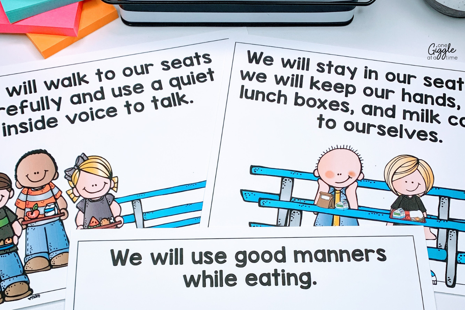 cafeteria social skills resource