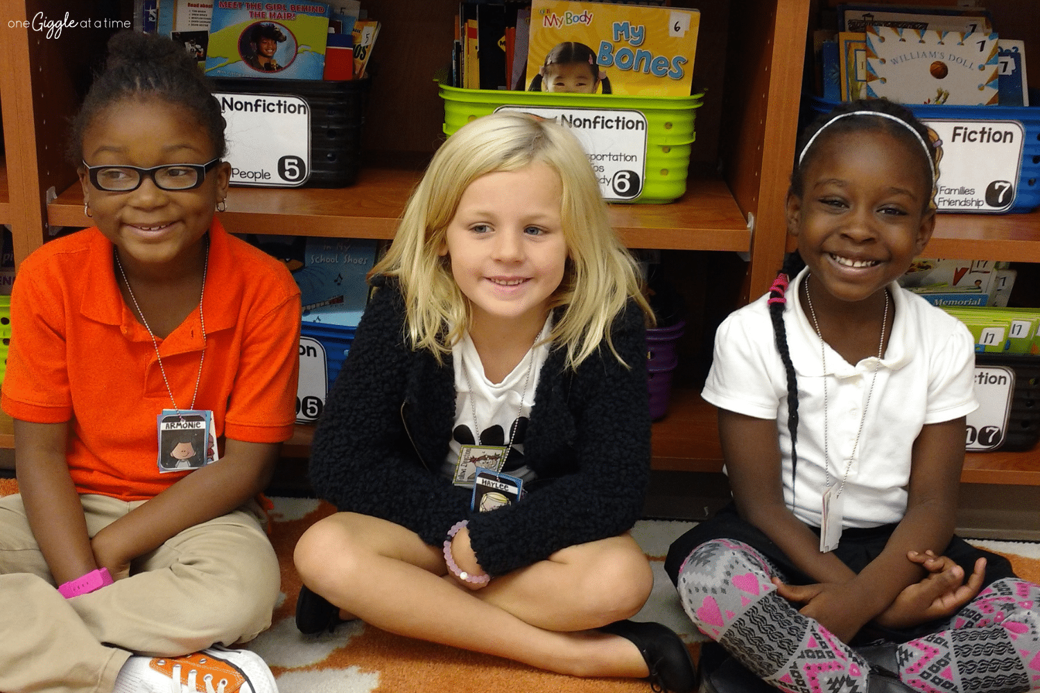 students happy to be in class