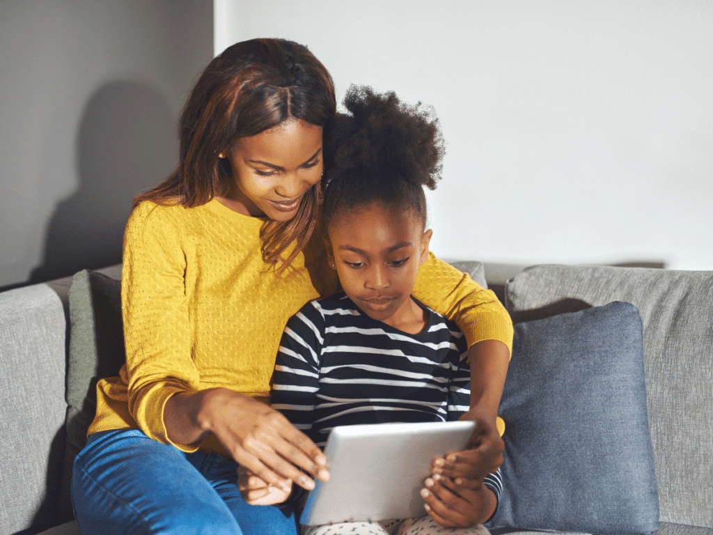 encourage parents to monitor screen time