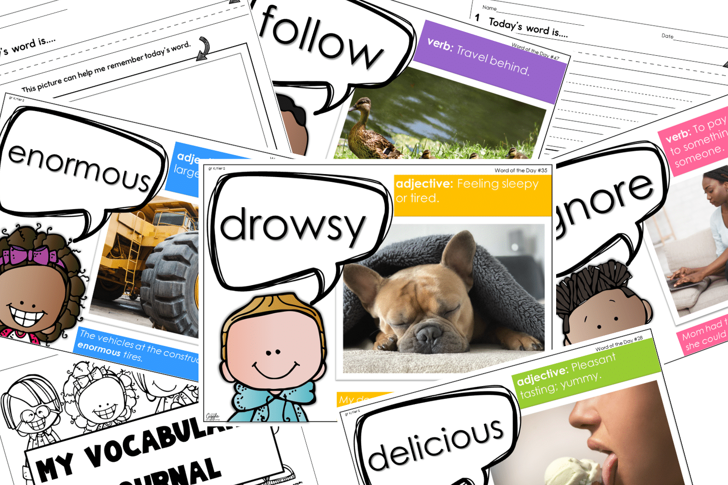 use real pictures to teach vocabulary to ELLs