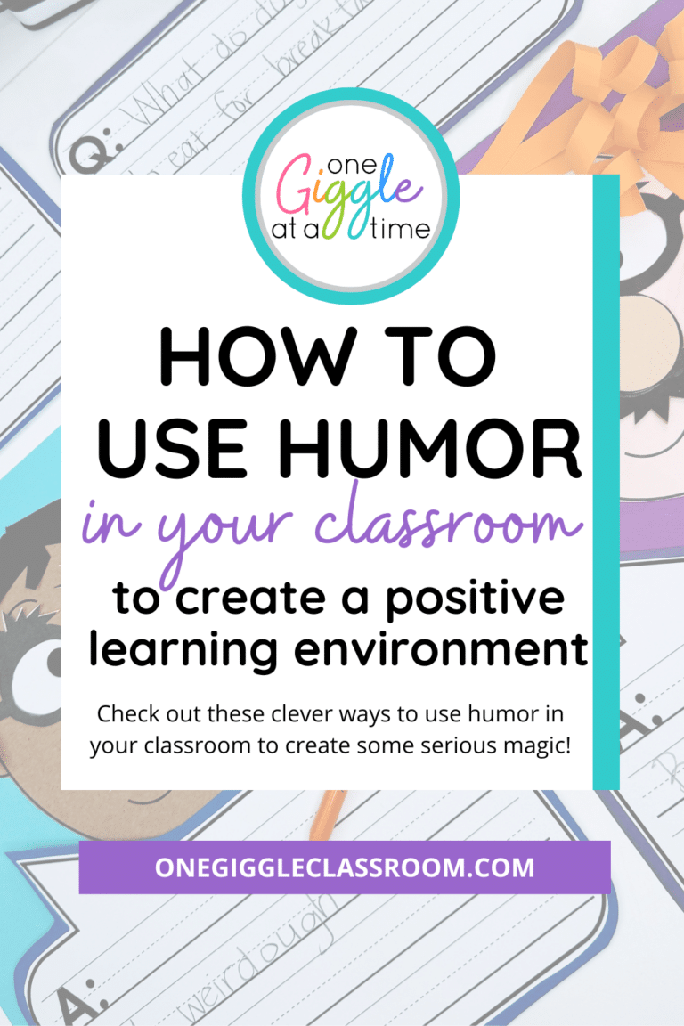 how to use humor in your classroom