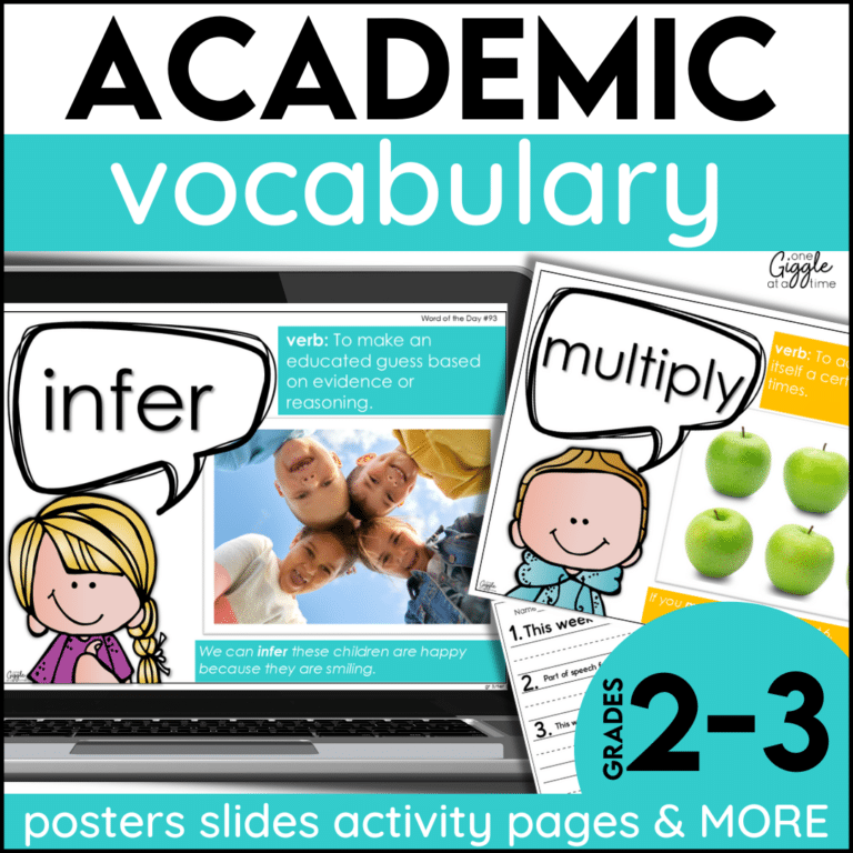 GRADE 2 3 ACADEMIC VOCAB